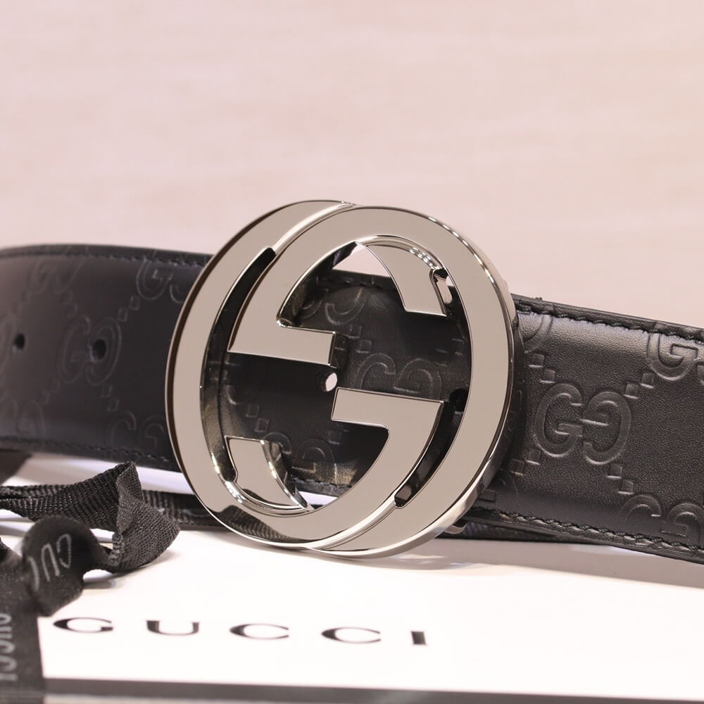 Gvc*1 Belt with Interlocking G buckle