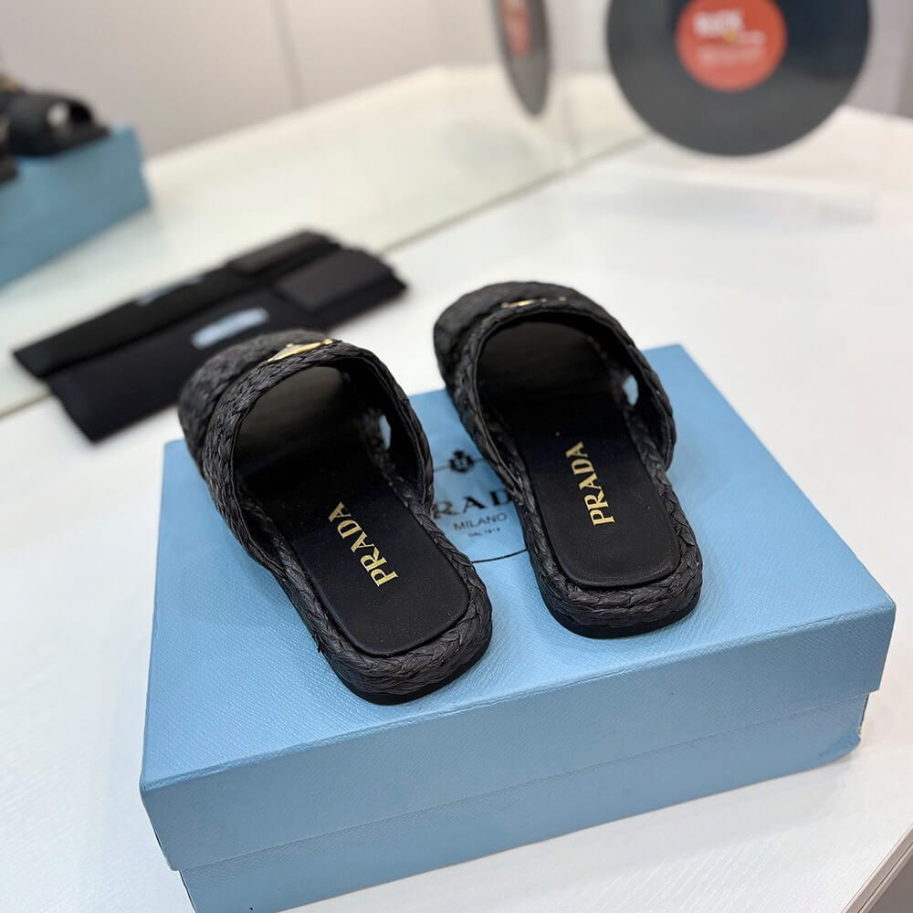 Pra*a Raffia slides