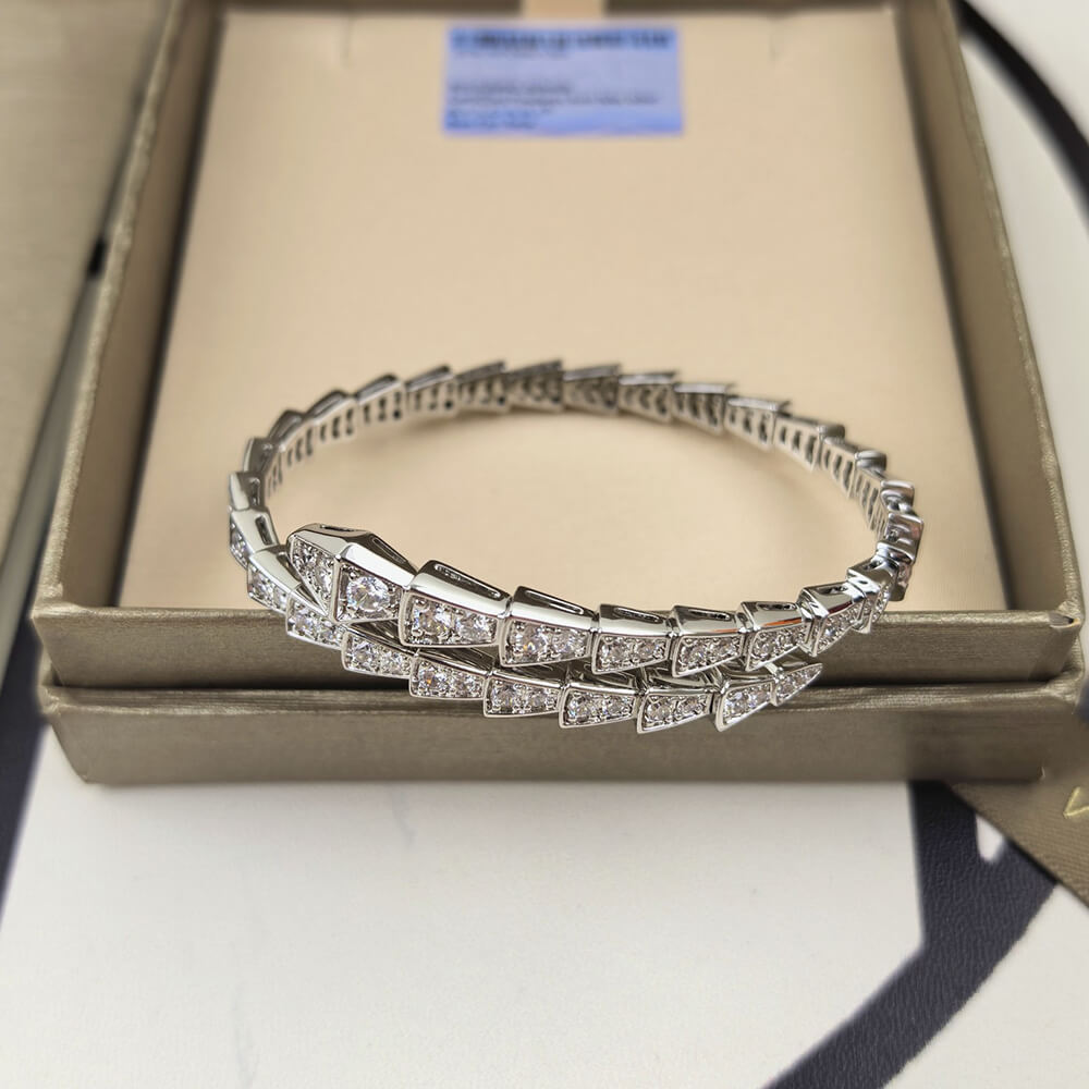Bv1g*ai Serpenti Viper Bracelet