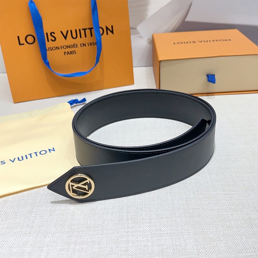 LV Tie The Knot 45mm leather belt