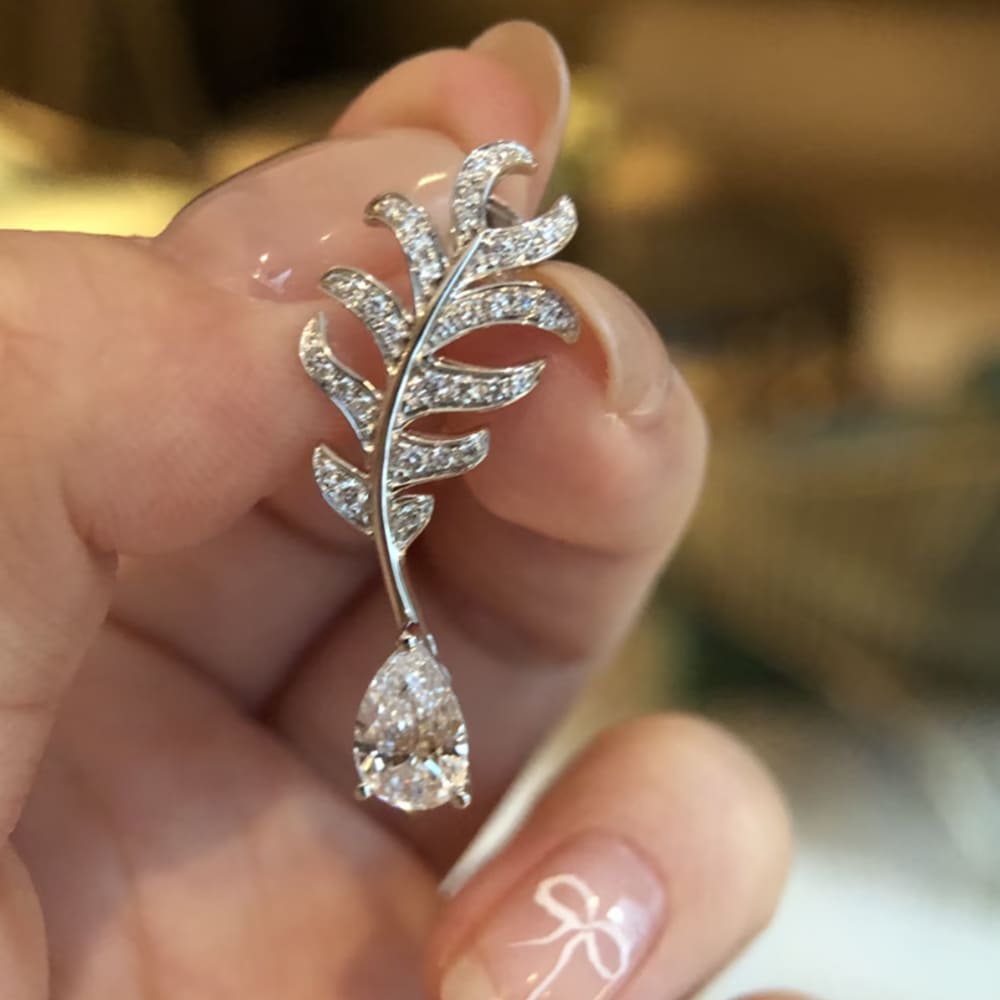Ch**el PLUME DE Ch**el EARRINGS