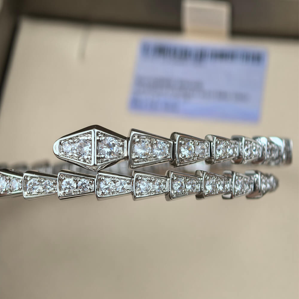 Bv1g*ai Serpenti Viper Bracelet