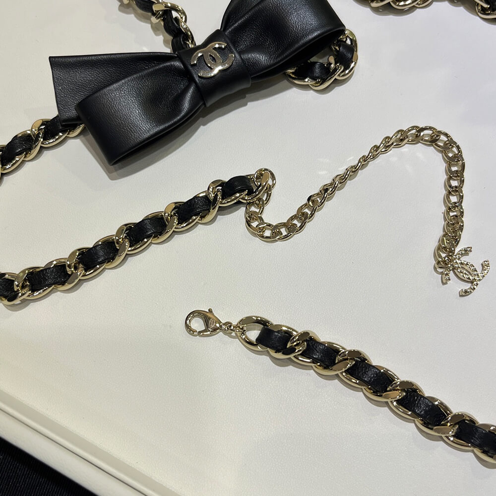 Ch**el Chain Bow Belt