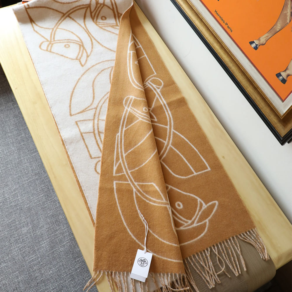 H**me5 Casaque Entrelacs Equestres scarf