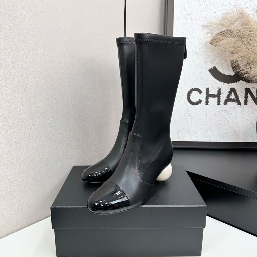 Ch**el Mid-Calf Boots