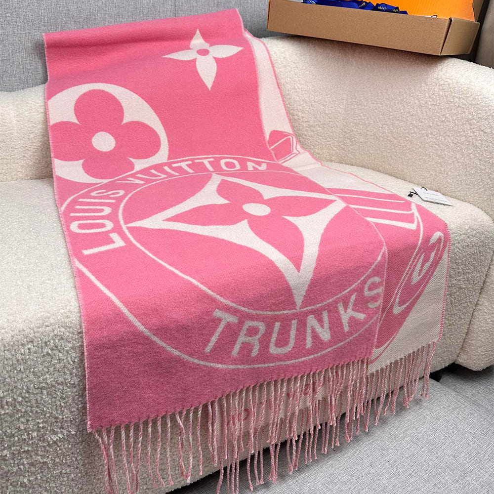 LV Lock And Keys Scarf