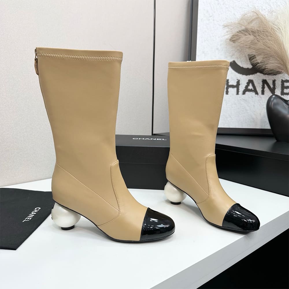 Ch**el Mid-Calf Boots