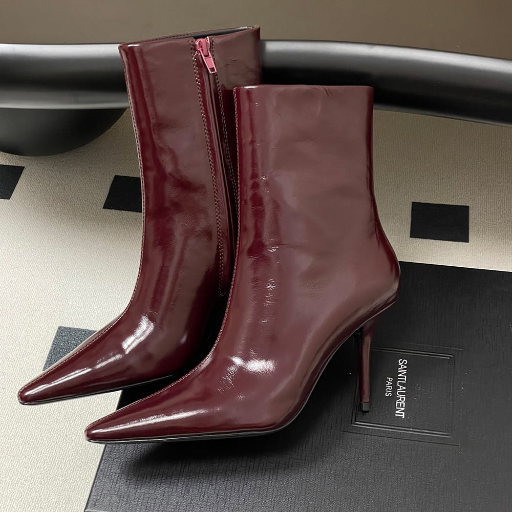 Y51 ASHLEY booties in smooth leather