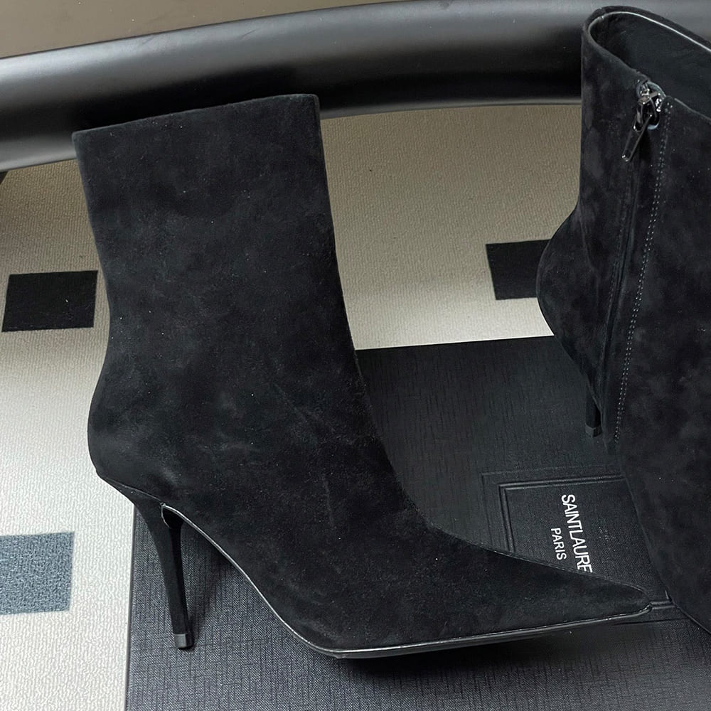 Y51 ASHLEY booties in smooth leather