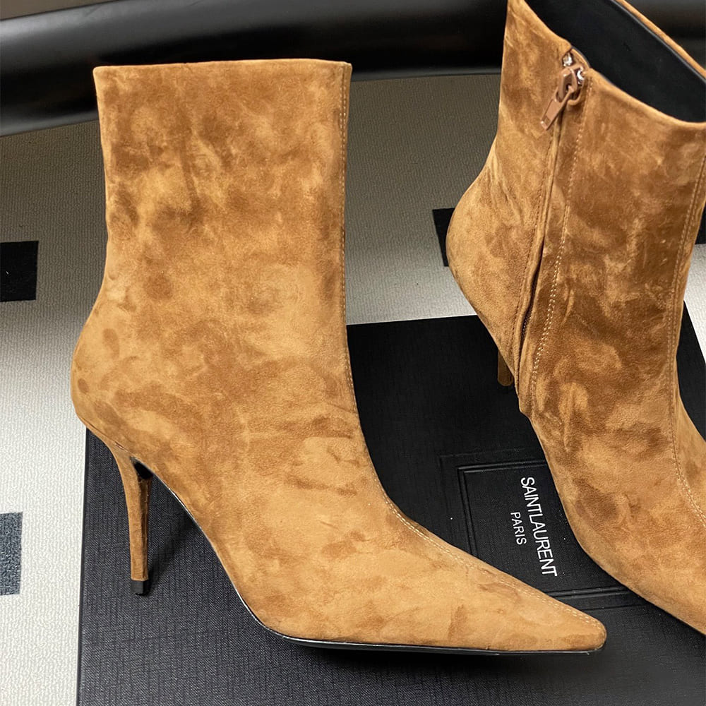 Y51 ASHLEY booties in smooth leather