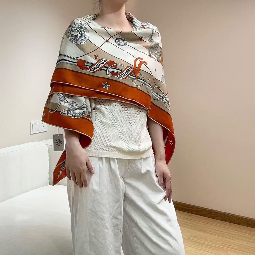 H**me5 Chorus Stellarum shawl 140