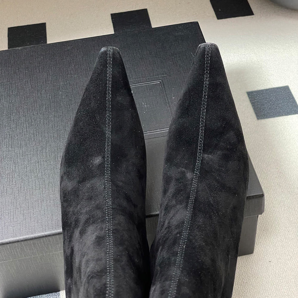 Y51 ASHLEY booties in smooth leather