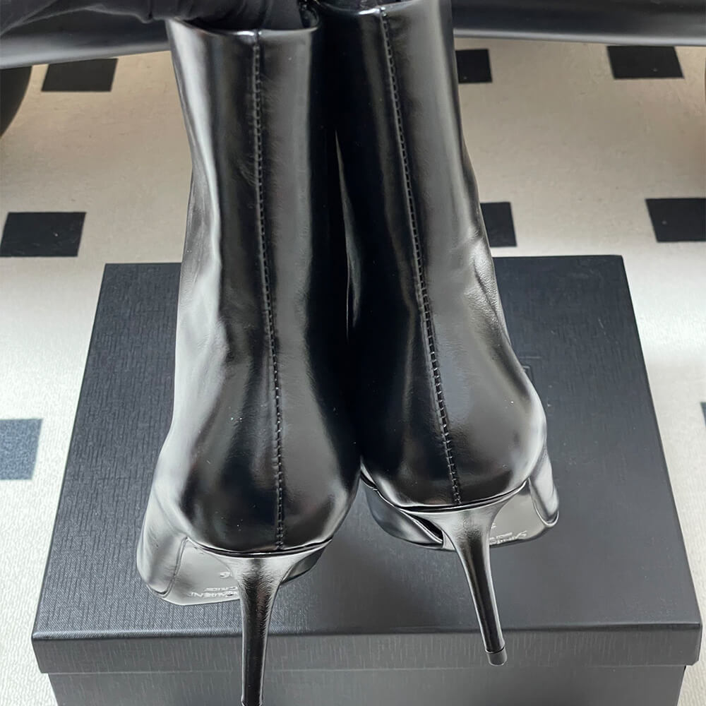 Y51 ASHLEY booties in smooth leather