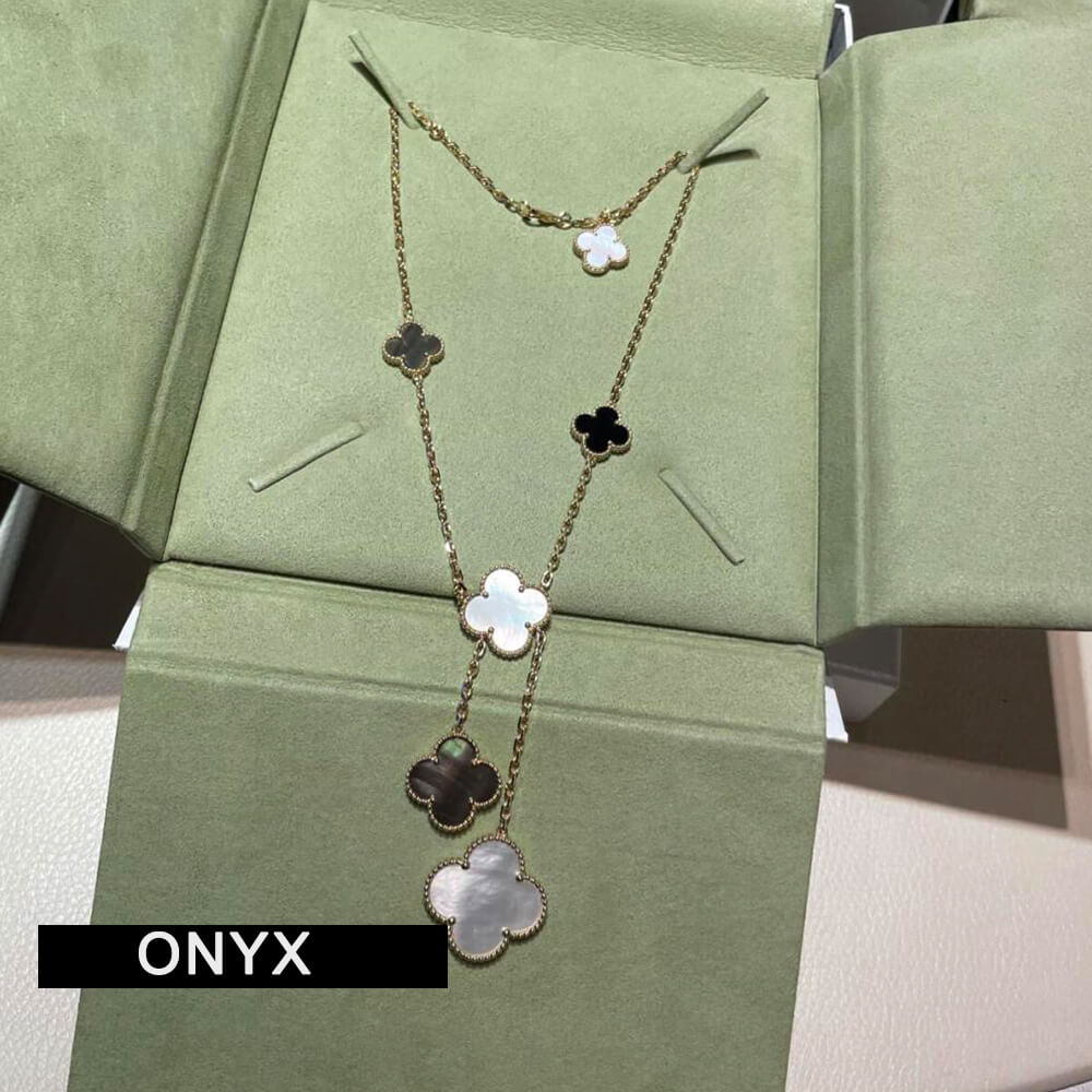 V*n Cl**f & ARPELS Collier Magic Alhambra 6 motifs(HIGH-END GRADE)