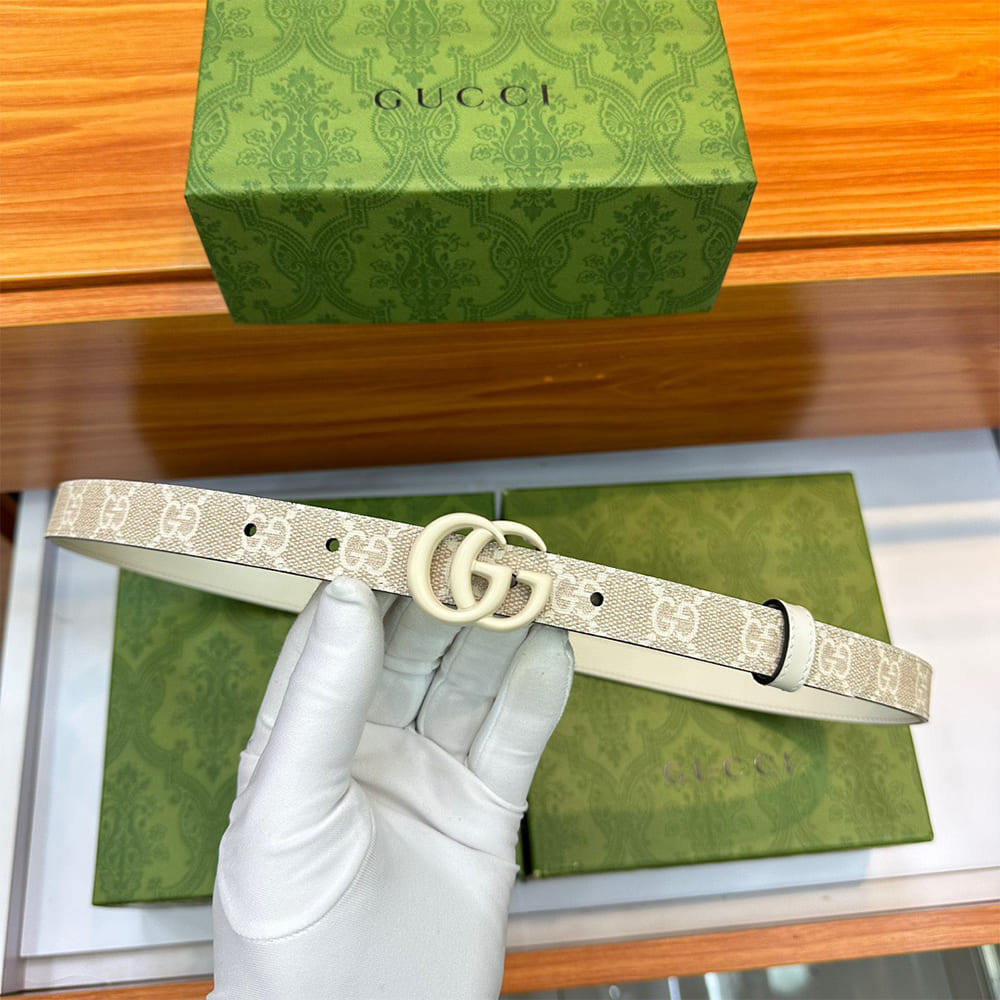 Gvc*1 GG Marmont wide belt GG canvas