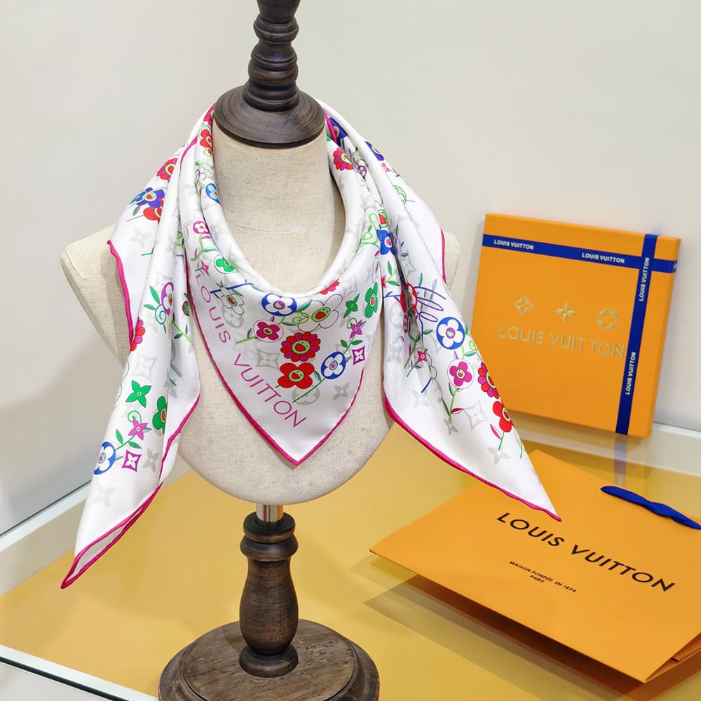 LV x TM Monogram S*perflat Flowers 90
