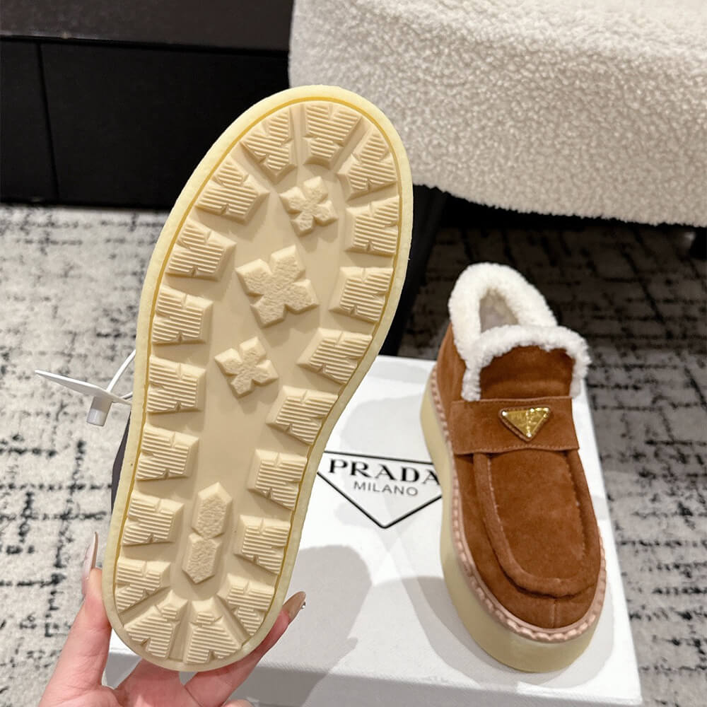Pra*a Suede loafers