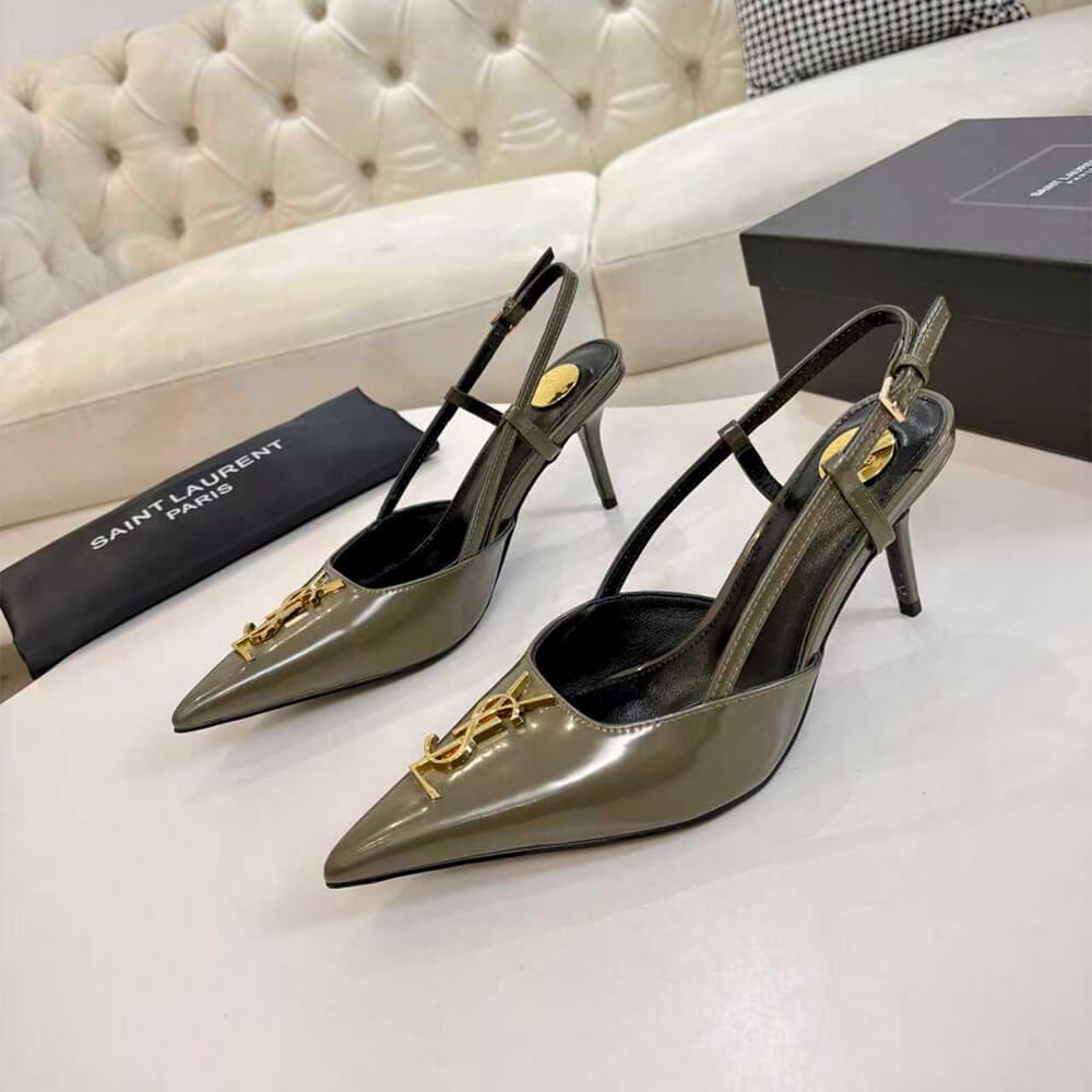 Y51 slingback pumps