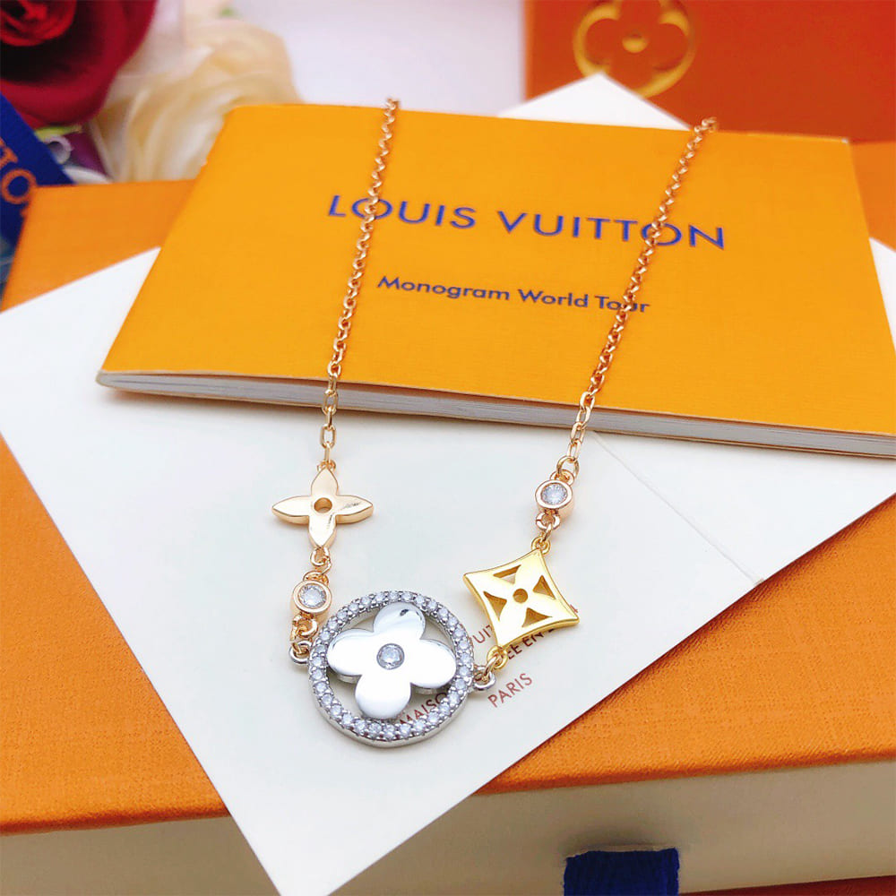 LV D1am0nd Idylle Blossom Necklace