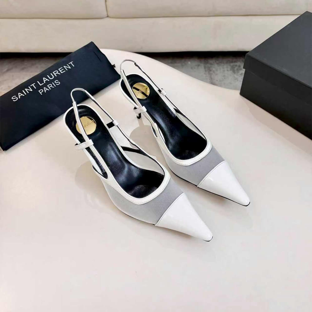 Y51 slingback pumps
