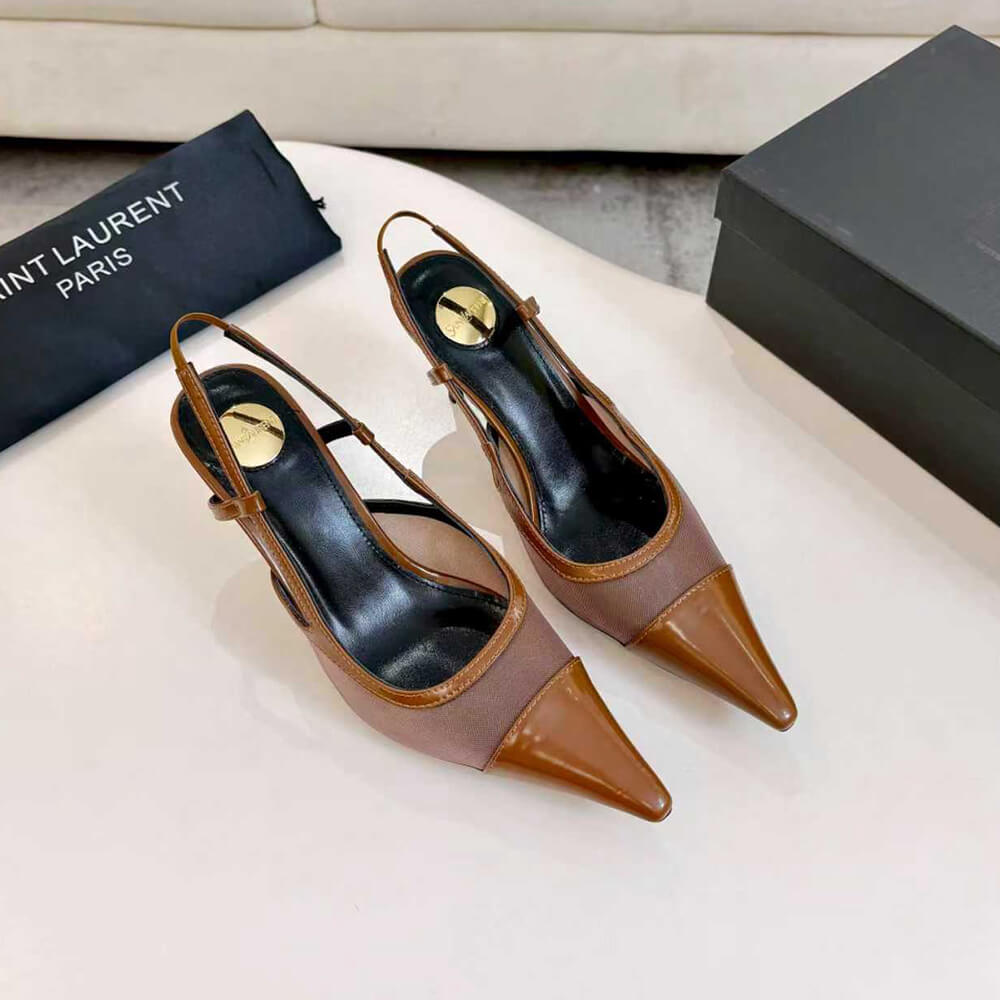 Y51 slingback pumps