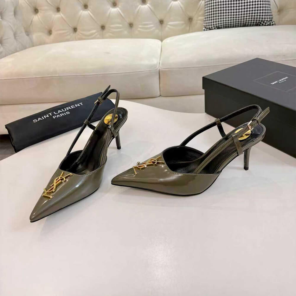 Y51 slingback pumps