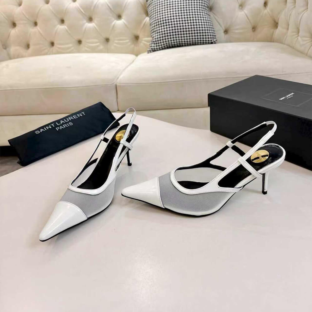 Y51 slingback pumps