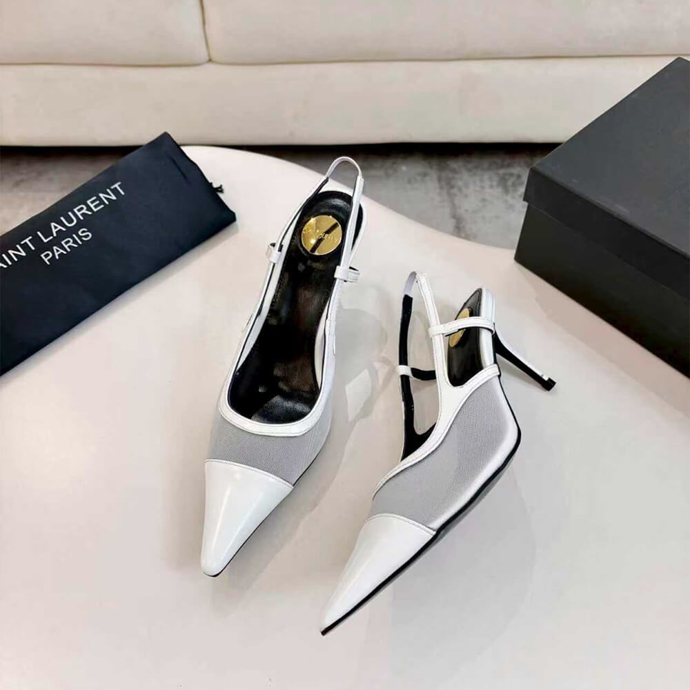 Y51 slingback pumps
