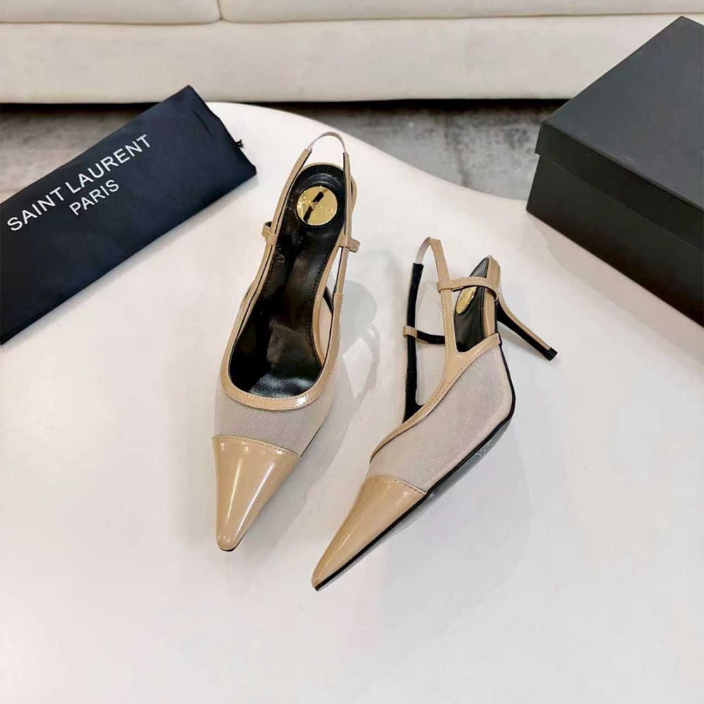 Y51 slingback pumps