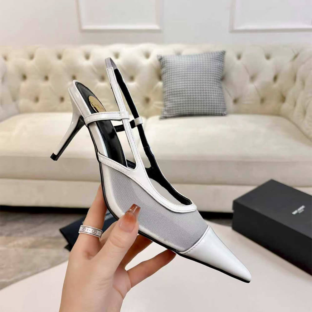 Y51 slingback pumps