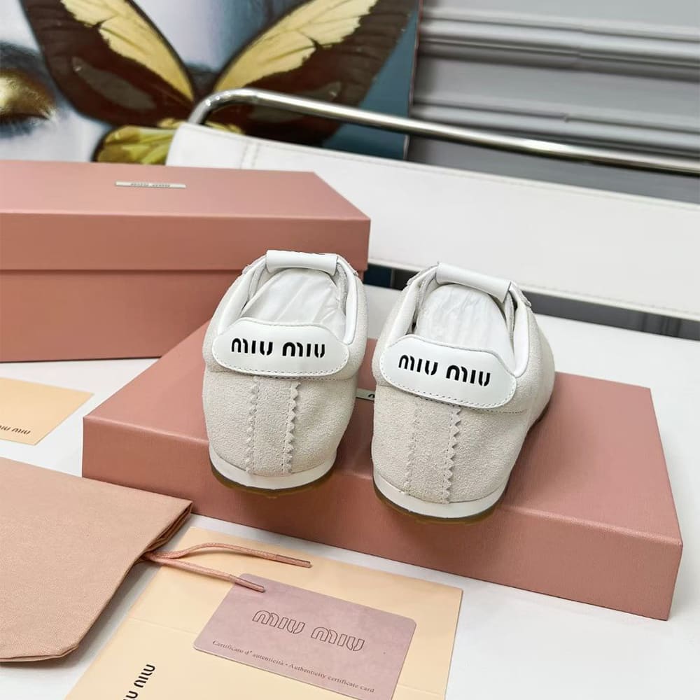 M1um1u Suede Sneakers