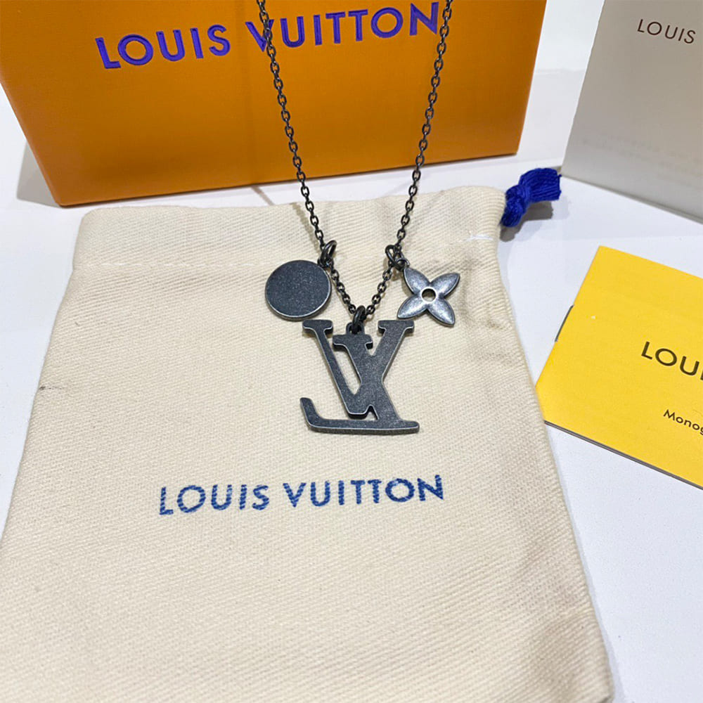 LV Initiales Pendant Necklace