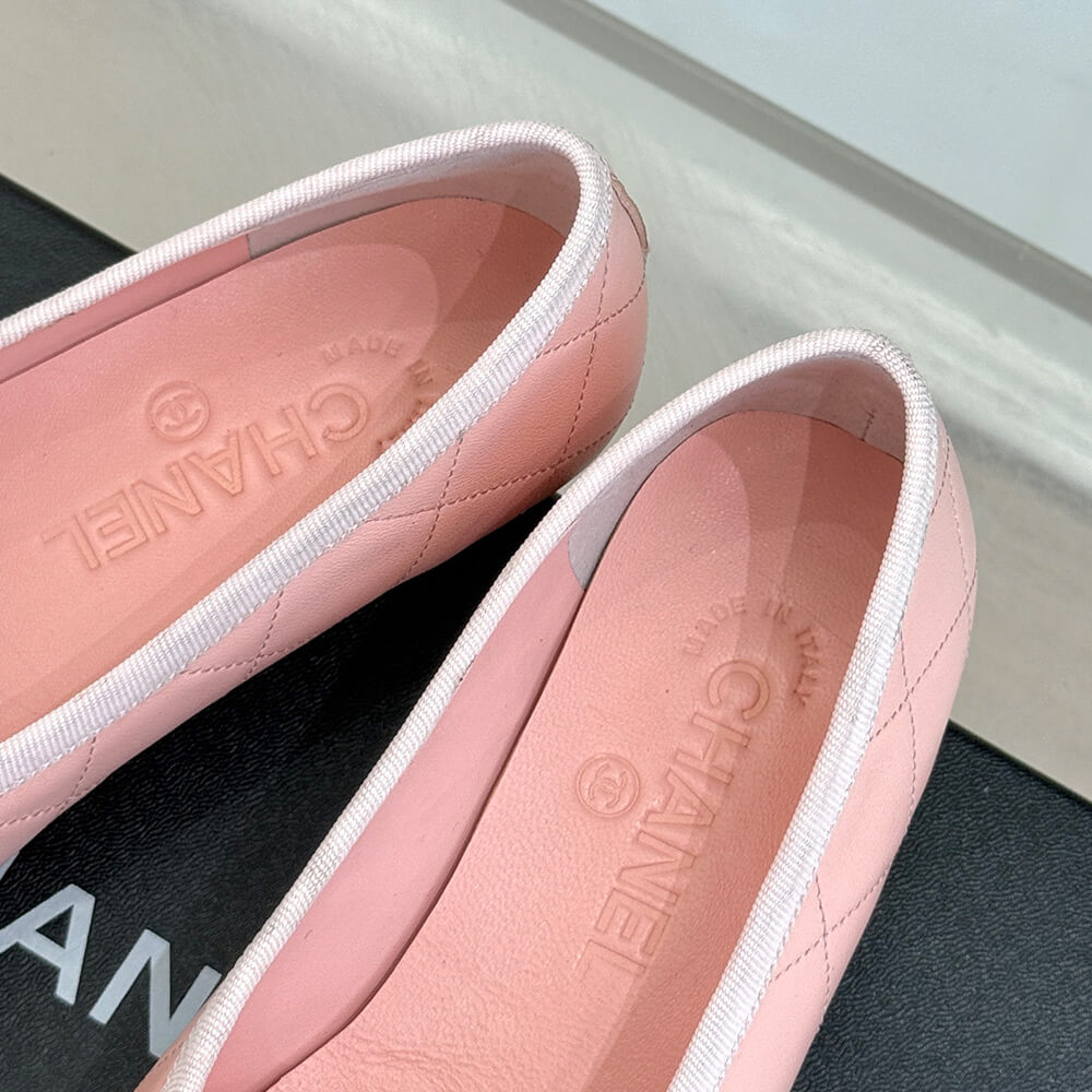 Ch**el Quilted Ballerina Flats