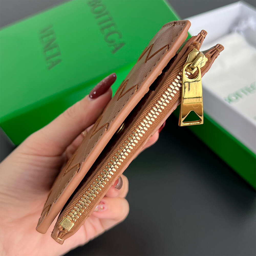 Intrecciato Small Bi-Fold Wallet(HIGH-END GRADE)