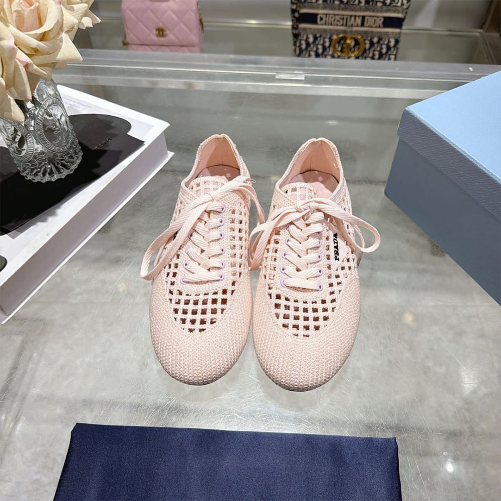 Pra*a Collapse crochet laced sneakers (EU SIZE 35-41)