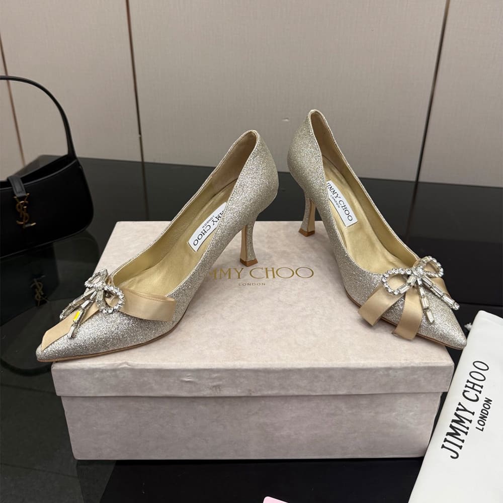 J1m*y Ch00 Crystal-Embellished Pumps (EU SIZE 35-43)