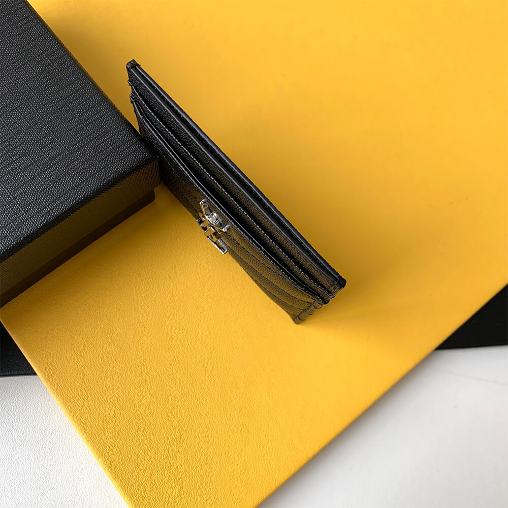 CASSANDRE MATELASS?? card case in grain de poudre leather(HIGH-END GRADE)