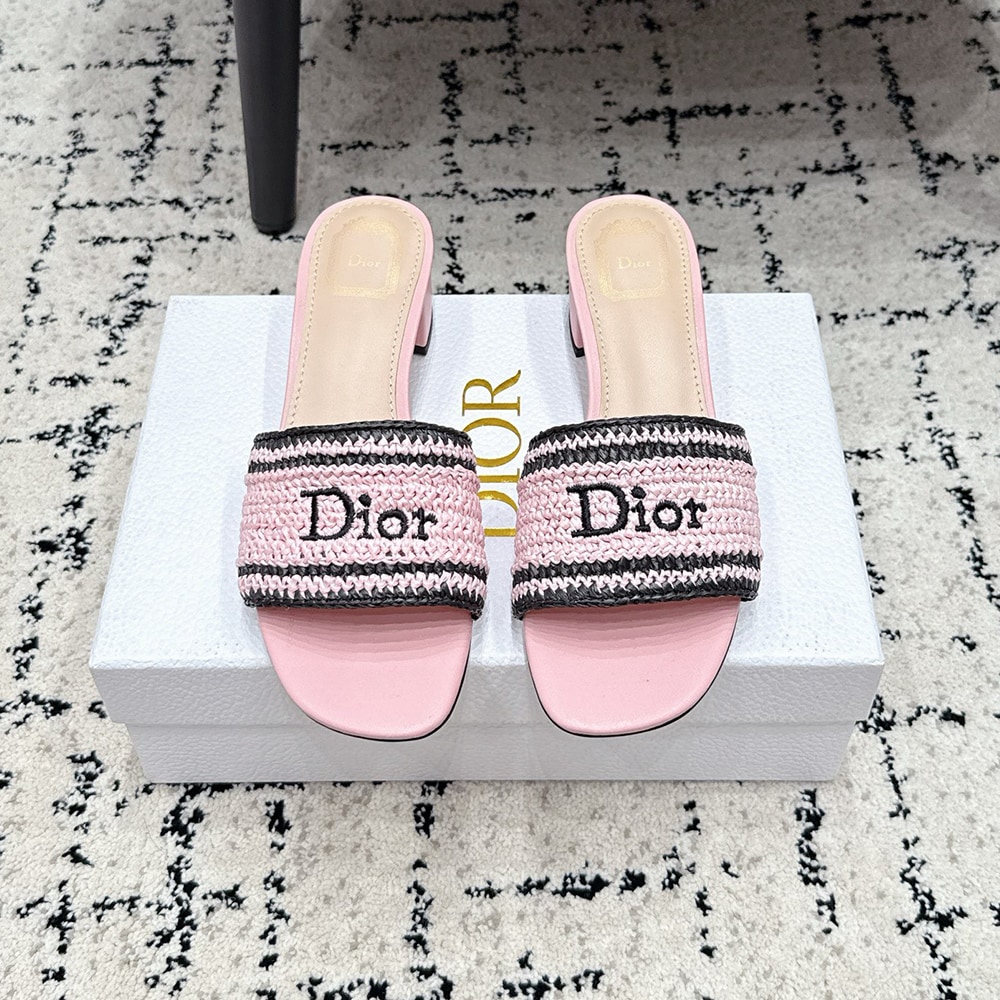 D10riviera D10r Woven Heeled Slide (EU SIZE 35-42)