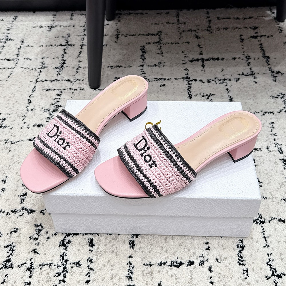 D10riviera D10r Woven Heeled Slide (EU SIZE 35-42)