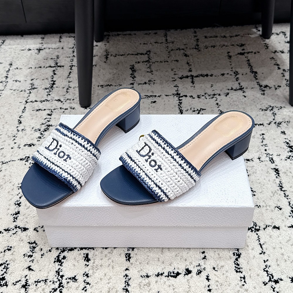 D10riviera D10r Woven Heeled Slide (EU SIZE 35-42)