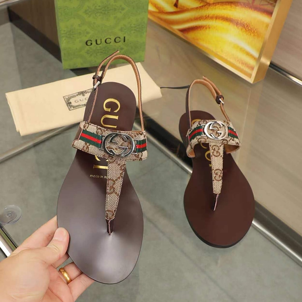 Gvc*1 Women’s Interlocking G Web sandal (EU SIZE 35-42)