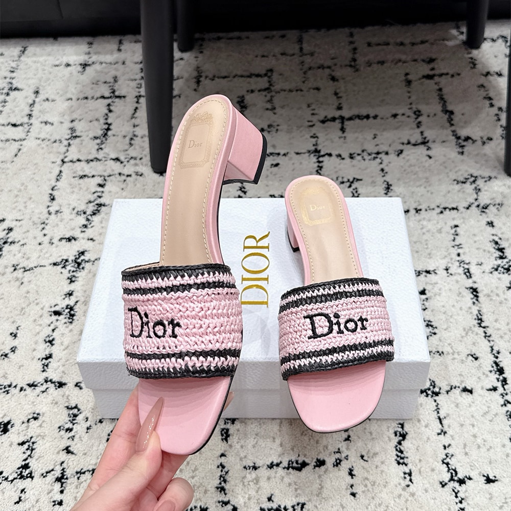 D10riviera D10r Woven Heeled Slide (EU SIZE 35-42)