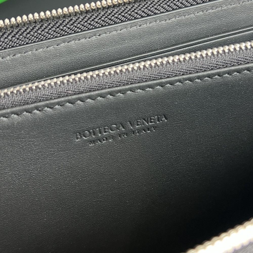 B0tt*ga Ven*ta Intrecciato Piccolo Zip Around Wallet(HIGH-END GRADE)