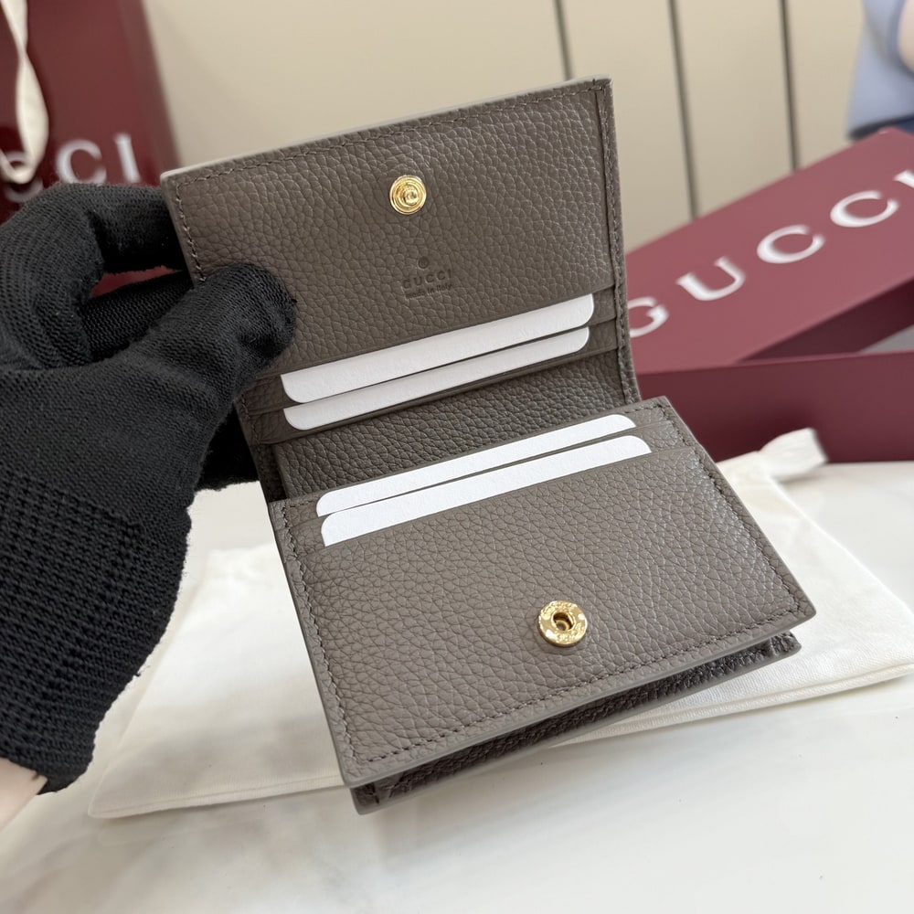 Gvc*1 Bi-color GG Marmont small wallet(HIGH-END GRADE)