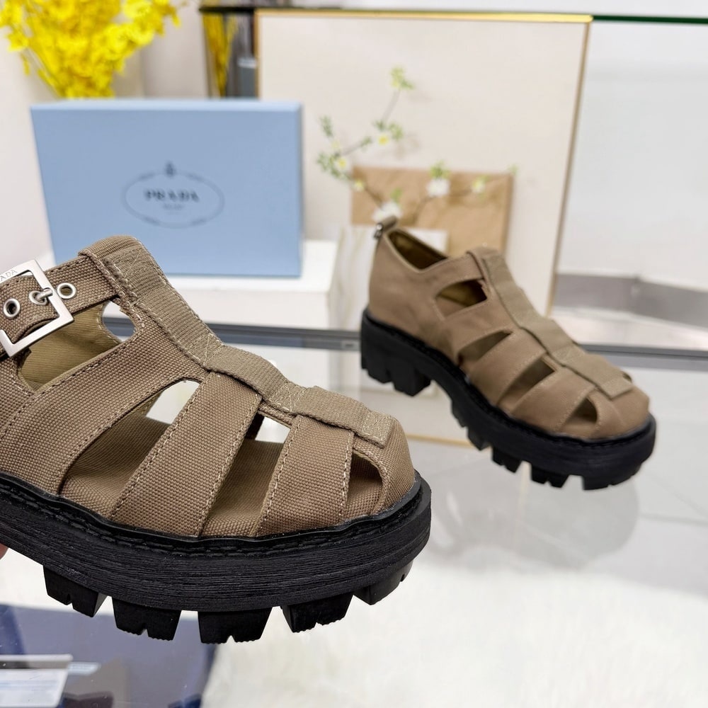 Pra*a Canvas fisherman sandals (EU SIZE 35-41)