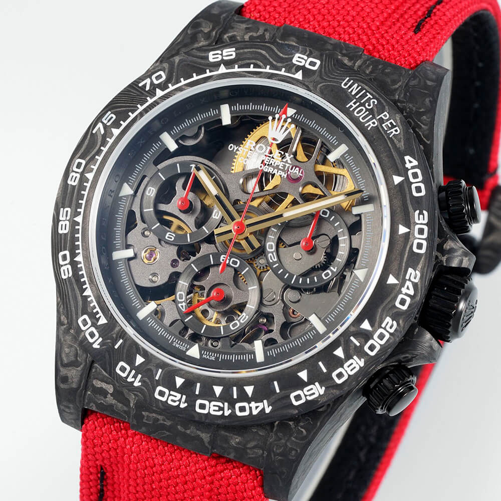 R01ex Diw Daytona skeleton dial