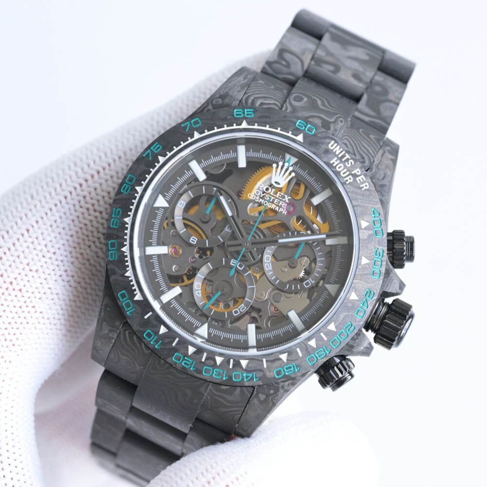 R01ex Diw Daytona skeleton dial