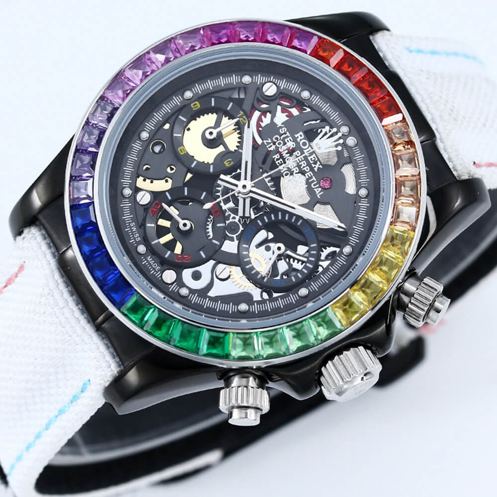 R01ex Daytona 43mm skeleton dial