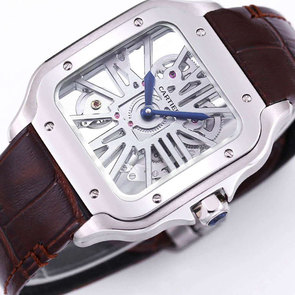 Ca*t1er Santos Skeleton Watch