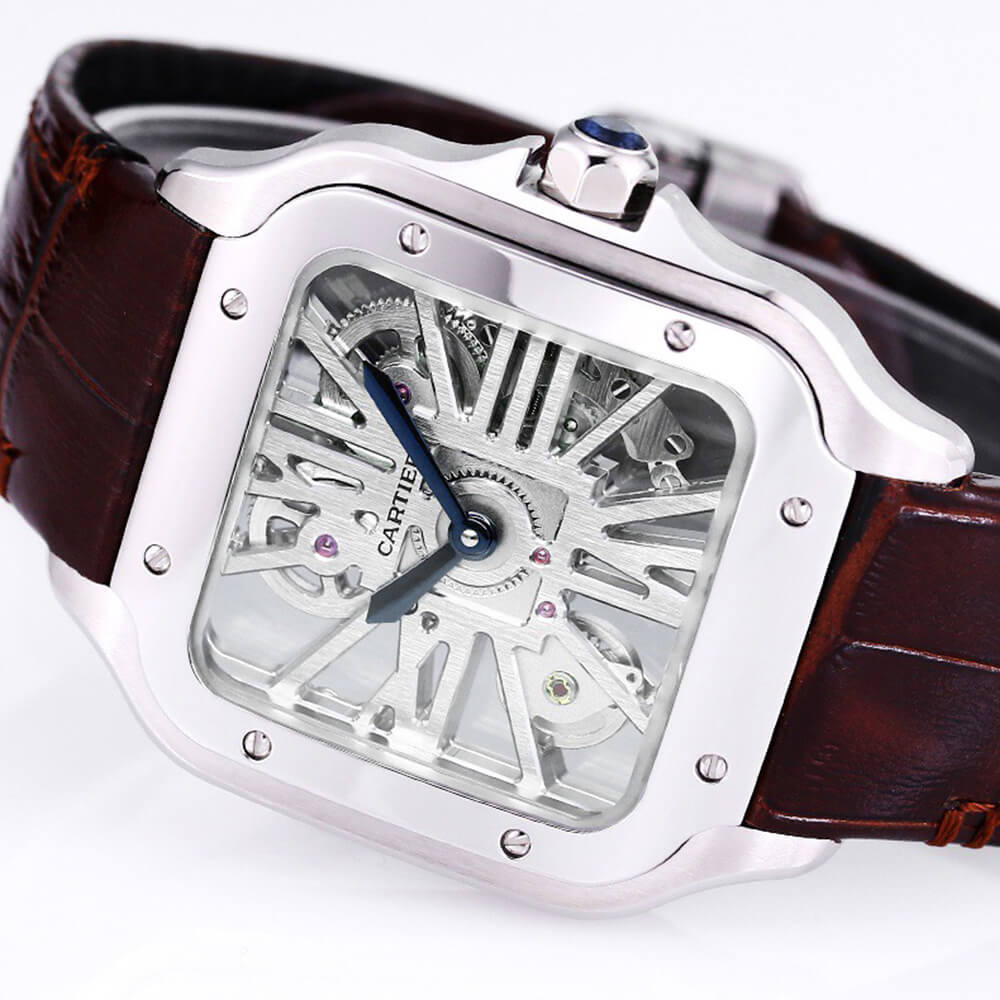 Ca*t1er Santos Skeleton Watch